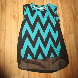 Chevron tunic